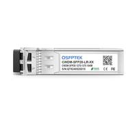 QSFPTEK Intel CWDM-SFP25G-1330-10 del modulo ottico del ricetrasmettitore di 25G 1330nm CWDM SFP28 LR 10km compatibile