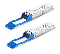 QSFPTEK Modulo-2pack del ricetrasmettitore ottico compatibile 40GBASE-LR4 QSFP+ 1310nm 10km di QSFP-40G-LR4