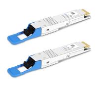 QSFPTEK QDD-400G-DR4-S 400GBase DR4 QSFP-DD PAM4 1310nm 500m DOM MTP/MPO SMF Modulo ricetrasmettitore ottico