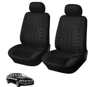 QSJKLC Set Completo di Coprisedili in Poliestere per BMW 4er Coupé/Cabrio 1 (I) F32/F33 I, Set di Coprisedili e Copri Poggiatesta per Sedili, Protezione per Sedili,2 Seats-Black
