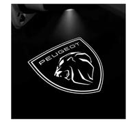 QSLLLY 2 Pezzi Auto Benvenuto Lampada per Peugeot 3008 5008 208 2008 308 508 SW GT 2020-2022 2023 2024 2025,LED Proiettore Logo Luce Portiera Illuminazione Portiera Auto Luci Decorare Accessorio