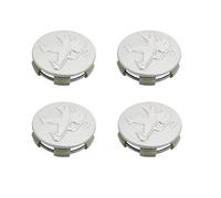 QSLLLY 4 Pezzi Auto Coprimozzi per Peugeot 3008 307 408 508 308 4008 5008 60mm,Copri Ruota Coppetta Coprimozzo Impermeabile Antipolvere Parti Accessori Ruote Pneumatici,B