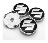 QSLLLY 4 Pezzi Auto Coprimozzi per Suzuki Grand Vitara SX4 Swift Jimny Tappo Mozzo Impermeabile Coprimozzo Antipolvere Copri Ruota Copriruota Centrale Parti