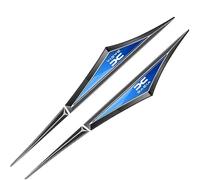 QSLLLY Auto Emblema Adesivo per Dacia Duster II 2018-2021 2021-2022,Anteriore e Posteriore Carrozzeria Tuning Accessori Logo Adesivo Lettere di Emblema,F-Normal