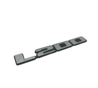 QSLLLY Auto Emblema Adesivo per Mitsubishi L200,Adesivo Anteriore Cofano Lettere di Emblema Decalcomania Autoadesive Accessori