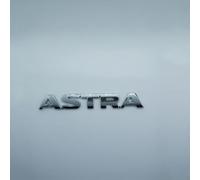 QSLLLY Auto Emblema Adesivo per Opel Astra H,Adesivo Anteriore Cofano Lettere di Emblema Decalcomania Autoadesive Accessori