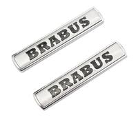 QSLLLY Auto Emblema Adesivo per Smart Brabus,Adesivo Anteriore Cofano Lettere di Emblema Decalcomania Autoadesive Accessori,B