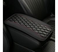 QSLLLY Auto Tappetino Bracciolo per Audi S6 Avant C6 C6.5 Wagon Estate 2006-2011,Copertura Bracciolo Centrale Cuscino bracciolo in Pelle Impermeabile Accessori Interni,A