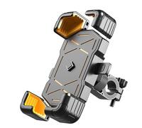 QSLLLY Porta Cellulare Moto per Yamaha Tracer 7 GT 7gt Tracer 7,360° Rotabile Supporti Resistente Blocco Rapido Manubrio Supporto Telefono Accessori Smartphone,Handlebarstyle-Yellow