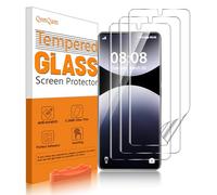 QsmQam 3 Pezzi Temperato per Xiaomi Redmi Note 14 Pro 4G/5G /14 Pro+ 5G /Poco X7, Pellicola Prottetiva Anti Graffio, TPU Flessibile Protettivo