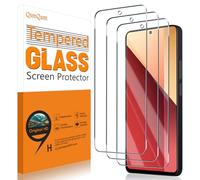 QsmQam 3 Pezzi Vetro Temperato per Xiaomi Redmi Note 13 4G / Redmi Note 13 Pro (4G/5G) / Poco X6 / Poco X6 Pro, Pellicola Prottetiva Anti Graffio, Durezza 9H, Senza Bolle Vetro Protettivo