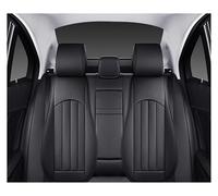 Qsnfda Copri Seduta Sedile Auto Per KIA Per Sportage Per Ceed Per RIO Per Stinger Per Cadenza K3 K5 K9 Coprisedile Per Auto In Similpelle A Copertura Totale(2*Black)