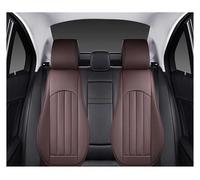 Qsnfda Copri Seduta Sedile Auto Per KIA Per Sportage Per Ceed Per RIO Per Stinger Per Cadenza K3 K5 K9 Coprisedile Per Auto In Similpelle A Copertura Totale(2*Coffee)