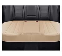 Qsnfda Copri Seduta Sedile Auto Per KIA Per Sportage Per Ceed Per RIO Per Stinger Per Cadenza K3 K5 K9 Coprisedile Per Auto In Similpelle A Copertura Totale(Beige Rear Seat)