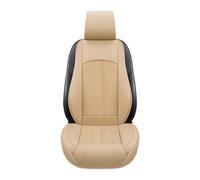 Qsnfda Copri Seduta Sedile Auto Per KIA Per Sportage Per Ceed Per RIO Per Stinger Per Cadenza K3 K5 K9 Coprisedile Per Auto In Similpelle A Copertura Totale(Beige 1 Seat)