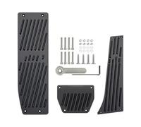 Qsnfda Copripedali Copri Pedale Freno in Lega di Alluminio per BMW per Serie 3 per E90 E91 E92 E93 E84 AT MT Antiscivolo Poggiapiedi Auto(Punch (AT))