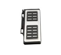 Qsnfda Copripedali Copripedali in Acciaio Inossidabile per Tiguan per Passat per B8 per Golf7 2017-2023 LHD AT MT Senza Trapano Poggiapiedi Auto(1Pc Rest Pedal)