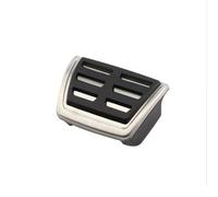 Qsnfda Copripedali Copripedali in Acciaio Inossidabile per Tiguan per Passat per B8 per Golf7 2017-2023 LHD AT MT Senza Trapano Poggiapiedi Auto(1Pc AT Brake Pedal)