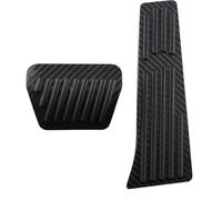 Qsnfda Copripedali per BMW per X5 per G05 per E60 per E63 per E90 per E84 Copripedali per Auto, acceleratore e Freno Antiscivolo Poggiapiedi Auto