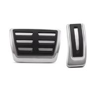 Qsnfda Copripedali per Golf 7 per Crafter per Man TGE per Torsus per Terrastorm 2018~2025 Auto Pedali in Acciaio Inox Freno A Gas Poggiapiedi Auto(2Pcs AT)