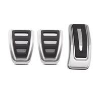 Qsnfda Copripedali per Golf 7 per Crafter per Man TGE per Torsus per Terrastorm 2018~2025 Auto Pedali in Acciaio Inox Freno A Gas Poggiapiedi Auto(3Pcs MT)