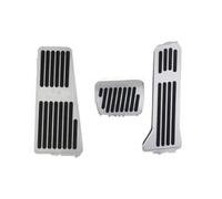 Qsnfda Copripedali per Mazda per CX5 per CX-5 per CX 5 2012~2023 Pedale dell'acceleratore Pedali della Frizione del Freno Accessori di Copertura LHD/RHD Poggiapiedi Auto(LHD AT 3pcs Silver)