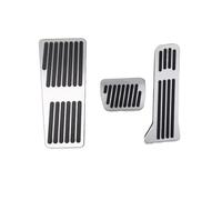 Qsnfda Copripedali per Mazda per CX5 per CX-5 per CX 5 2012~2023 Pedale dell'acceleratore Pedali della Frizione del Freno Accessori di Copertura LHD/RHD Poggiapiedi Auto(RHD AT 3pcs Silver)