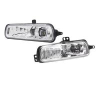 Qsnfda Luci Antinebbia Per Ford Per Transit Per Tourneo Per Custom 2019 2020 2021 2022 40W Lente LED Esterna Auto Accessori Fendinebbia H11 Fendinebbia Anteriore(Only Fog Light)