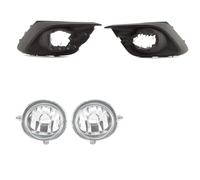 Qsnfda Luci Antinebbia Per Mazda 3 Per Axela 2014 2015 2016 Griglia Copertura Della Lampada Fendinebbia Fari Accessori Luci Guida Fendinebbia A LED Fendinebbia Anteriore(Fog and covers)