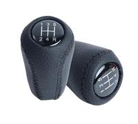 Qsnfda Pomello Leva Per Mazda 3 BK BL 5 CR CW 6 II GH Per CX-7 ER Per MX-5 NC III MT Leva In Pelle Con Leva Cambio Headball A 5 Velocità Copri Pomello Cambio Auto