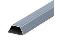 QSNYJPL Canaline Passacavi da 100 Cm, Canaletta per Cavi Elettrici Lega di Alluminio, Canalina Passacavi Adesiva per Soggiorno, Ufficio, Previene Gli Inciampi dei Cavi(Blue,20x10mm/0.8x0.4in)
