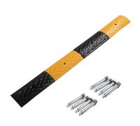 QSNYJPL Mini Dossi di velocità in Gomma per Vialetto, Dosso Artificiale Portatile con capacità di Carico di 15 Tonnellate per Strutture Dedicate al Traffico di Veicoli Non Motorizzati