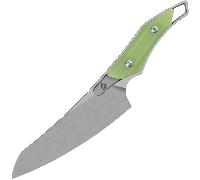 QSP Knife T-Cook Nitro V, Stonewash, Glow-in-the-Dark G10 QS172-B1