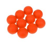 QSTDGVPW 10 Pezzi Golf Ball Palline da Allenamento Morbide in Schiuma PU per Pratica Colpi Approccio E Completo Adatte per Giocatori Giardino, Arancia