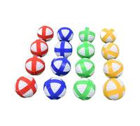 QSTDGVPW 16 Palline Adesive Resistenti, Leggere, con Gancio E Passante, per Interni Ed Esterni