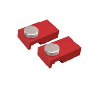 QSTDGVPW 2 Pezzi Router Guide in Lega di Alluminio con Fermo Stabile per Fresatrice Base E Staffa Ausiliaria Funzione di Supporto Lineare Adatto P, Fermata Ferroviaria