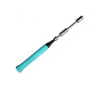 QSTDGVPW 5 Pezzi Badminton Training Device con Strumento Swing Dispositivo Allenamento Peso Removibile Funzione Adatto per Riscaldamento Esercizi Quotidiani, Ciano