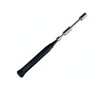 QSTDGVPW 5 Pezzi Badminton Training Device con Strumento Swing Dispositivo Allenamento Peso Removibile Funzione Adatto per Riscaldamento Esercizi Quotidiani, Nero