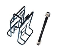 QSTDGVPW Accessori per Portabici, Ricambi, Accessori in Lega di Alluminio, Montaggio Anteriore per Bicicletta, con Albero