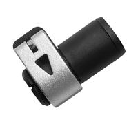 QSTDGVPW Bastoncini da Arrampicata con Meccanismo di Bloccaggio Esterno, Meccanismo di Bloccaggio, Incluso Dado di Bloccaggio per Escursioni con Le Ciaspole E, L