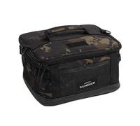 QSTDGVPW Borsa Da Campeggio Custodia Portaoggetti Borsa Da Giardinaggio Borsone per Attrezzatura in Materiale Impermeabile Adatta per Pesca E Organizzazione in, Nero con Motivi