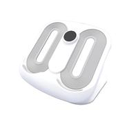 QSTDGVPW Calf Stretching Board Ergonomica Tavoletta per Squat E Stretching Polpacci Regolabile Pedana Fitness Antiscivolo con Timer Integrato Schiuma Morbida P, Bianco