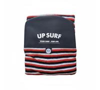 QSTDGVPW Calza per Tavola da Surf Elasticizzata Custodia Protettiva in Poliestere per Surfboard Rivestimento Rinforzato con Tasca Interna E Chiusura a Laccio, Rosso+Nero+Bianco, 8.0