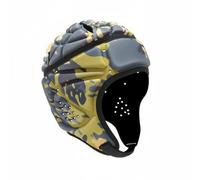 QSTDGVPW Casco Protettivo Bambini Casco Impatto Casco Imbottito Casco Sportivo Materiale Poliestere Schiuma Alta Densità Comfort Adatto per Ciclismo Giochi di Bambini, Giallo, Grigio, Bambino