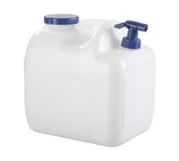 QSTDGVPW Contenitore Acqua Camping Secchio Portatile con Rubinetto Bottiglia Dispenser Bevande Bidone in PE Leggero Maniglia Adatto per Casa Campeggio Picnic, 23 Litri