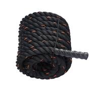 QSTDGVPW Corda per Allenamento da Battaglia: Lunga 9,18 Piedi/9,8 Piedi, Larga 0,98 Pollici, 25 mmx3 m Rosso