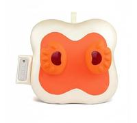 QSTDGVPW Cuscino Massaggiante Elettrico Cuscino Massaggio Cuscino Cervicale Cuscino Multifunzionale con Massaggio a Impasto E Calore a Infrarossi con Controlli, Arancione