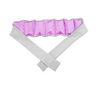 QSTDGVPW Fascia per Il Collo, Sciarpa, Indossabile, Fascia di Ghiaccio, Bandana di Ghiaccio per Corsa, Campeggio, Sport All'aria, Grigio Viola