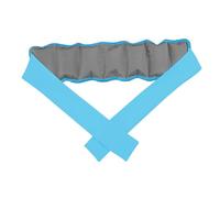 QSTDGVPW Fascia per Il Collo, Sciarpa, Indossabile, Fascia di Ghiaccio, Bandana di Ghiaccio per Corsa, Campeggio, Sport All'aria, Grigio Blu
