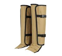 QSTDGVPW Ghette Invernali, Copriscarpe, Traspiranti, Regolabili E Comode per Scarponi Da Trekking, Protezione per Le Gambe per Attività All'aperto, Giallo